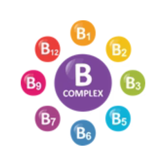 Vitamin B Complex (B1, B2, B3, B5, B6, B12)